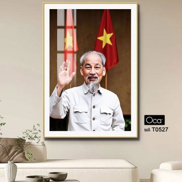 Alternative view of Bác Hồ đáng kính | Mã T0527 | Oca