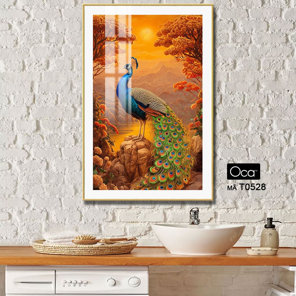 Khổng tước hoàng hôn | Mã T0528 | Oca - Ảnh 2