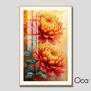 Bông hoa Thược Dược | Mã T0533 | Oca