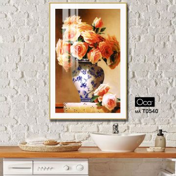 Alternative view of Bình hoa Hồng | Mã T0540 | Oca