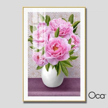 Bình Mẫu Đơn hồng | Mã T0541 | Oca