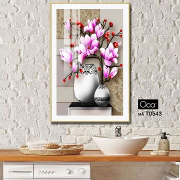 Alternative view of Bình hoa Mộc Lan | Mã T0543 | Oca