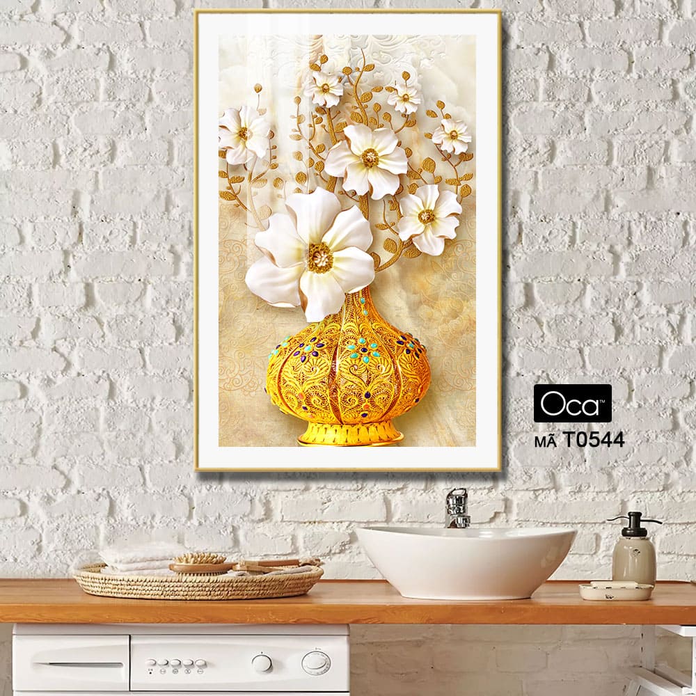 Bình hoa vàng | Mã T0544 | Oca - Ảnh 2