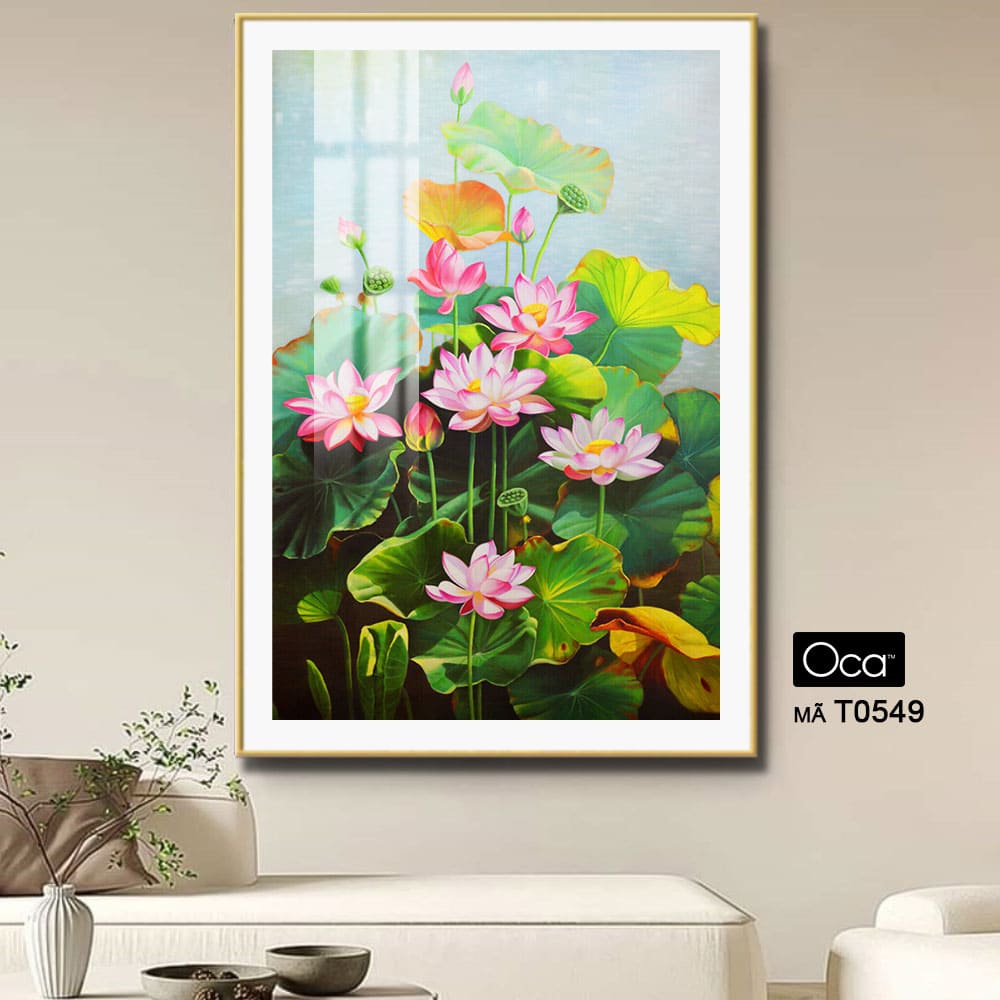 Liên hoa trong đầm | Mã T0549 | Oca - Ảnh 3