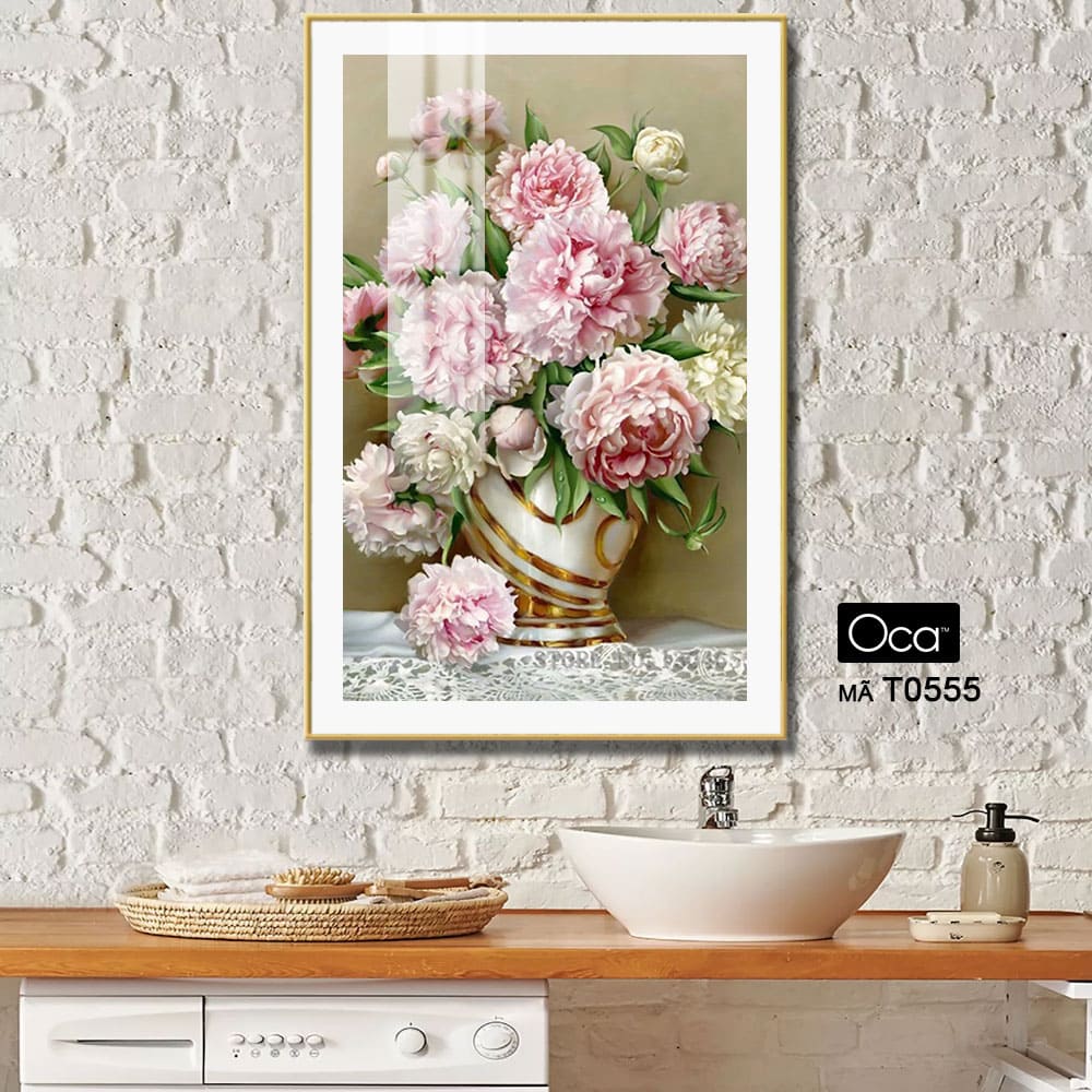 Bình hoa Mẫu Đơn | Mã T0555 | Oca - Ảnh 2