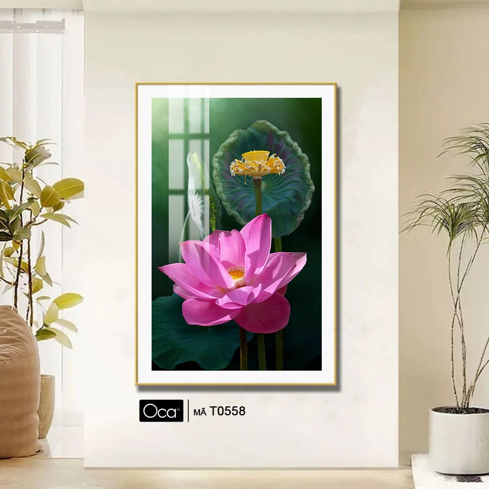 Cánh Sen hồng | Mã T0558 | Oca - Ảnh 4