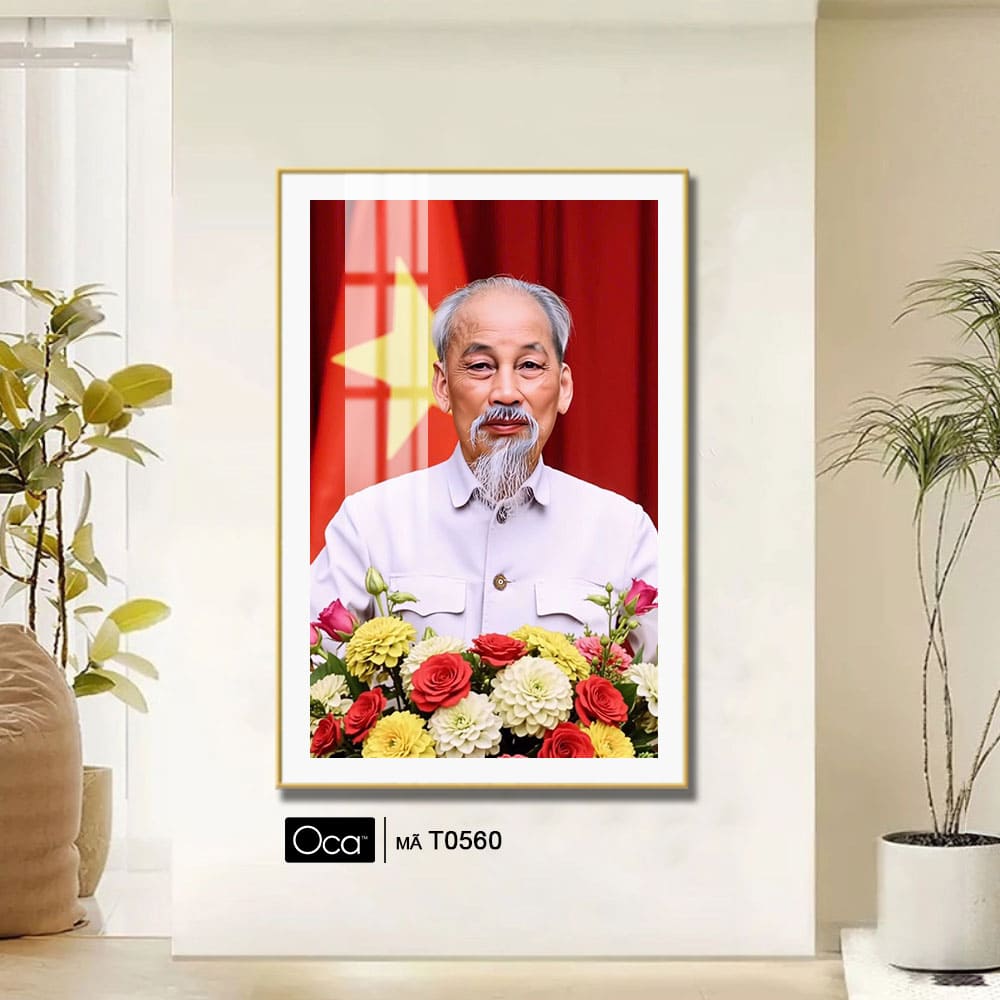 Hình ảnh Bác Hồ kính yêu | Mã T0560 | Oca - Ảnh 4
