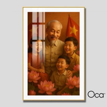 Bác cùng các cháu nhi đồng | Mã T0563 | Oca