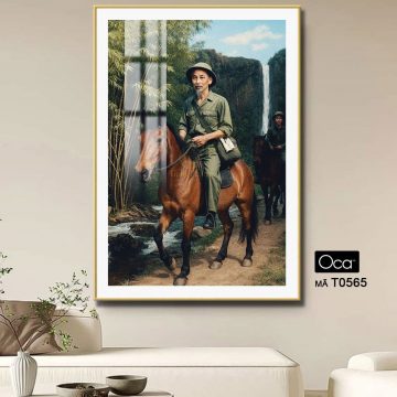 Alternative view of Bác ở chiến khu Việt Bắc | Mã T0565 | Oca