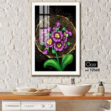 Alternative view of Nhành hoa tím nơi thiên đường | Mã T0568 | Oca