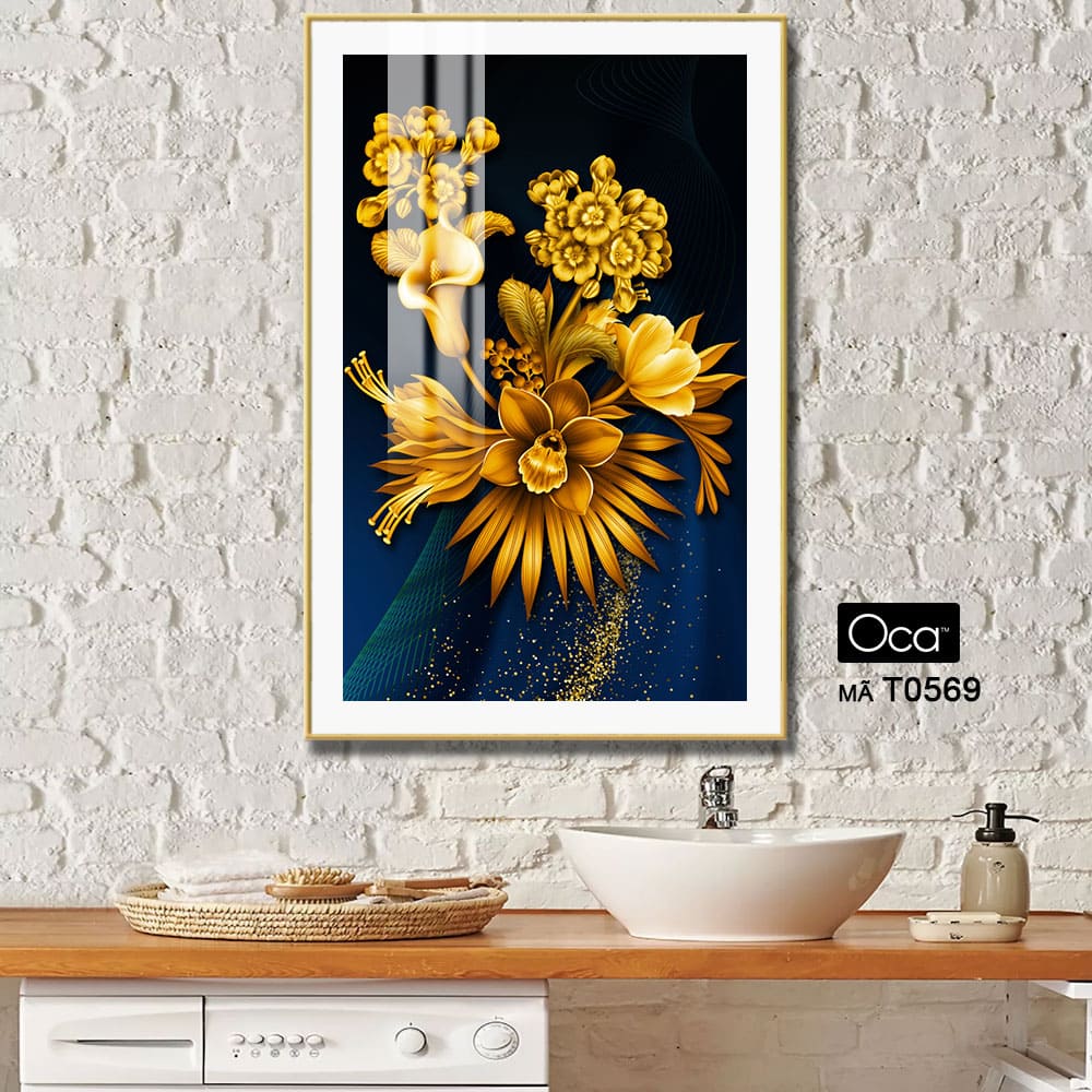 Khóm hoa vàng nơi thiên đường | Mã T0569 | Oca - Ảnh 2