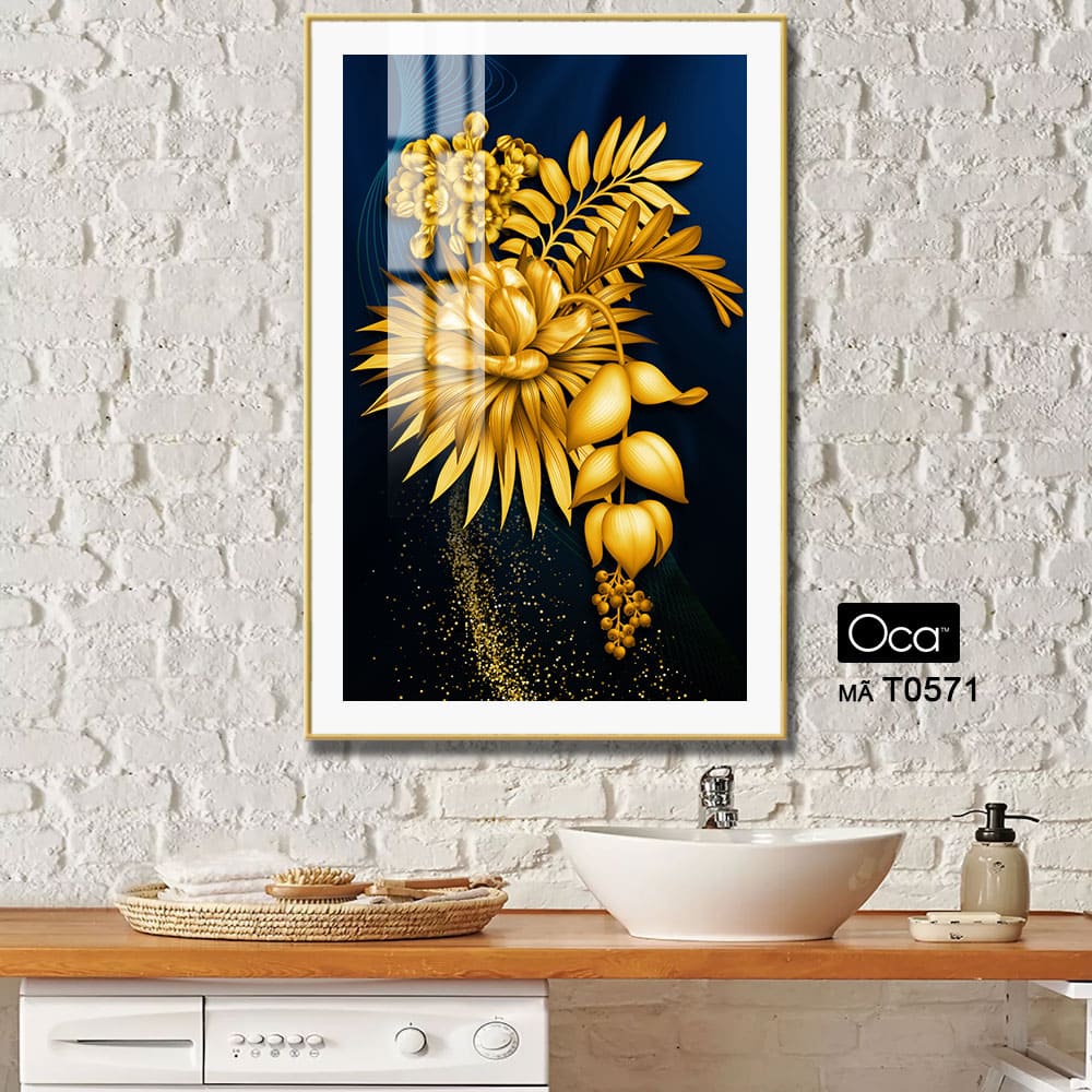 Nhành hoa vàng nơi thiên đường | Mã T0571 | Oca - Ảnh 2