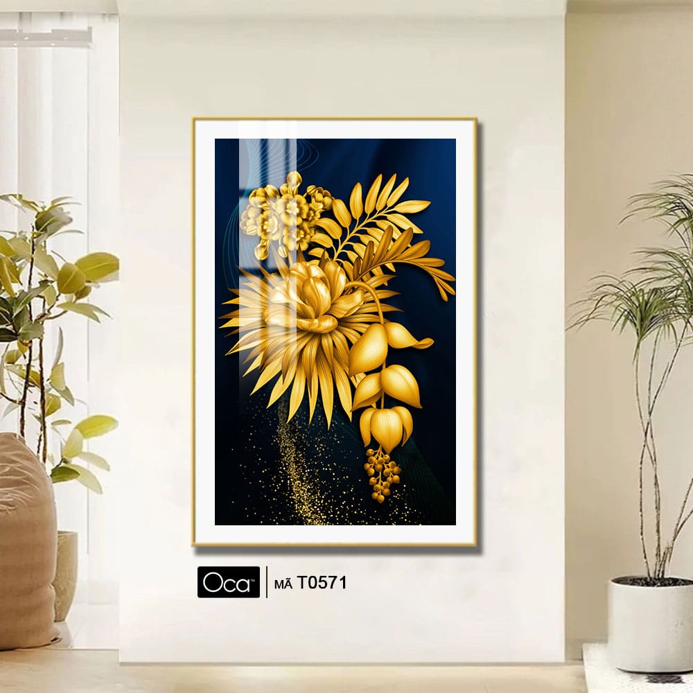 Nhành hoa vàng nơi thiên đường | Mã T0571 | Oca - Ảnh 4